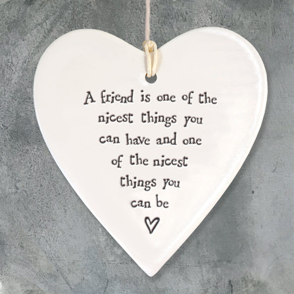 East of India Heart - A Friend is the Nicest Thing