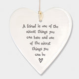 East of India Heart - A Friend is the Nicest Thing