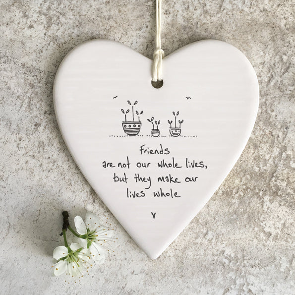 East of India Heart - Friends Make Our Lives Whole