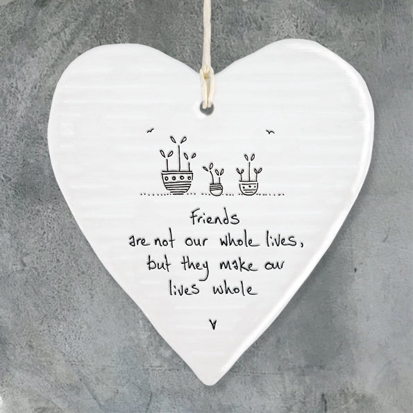 East of India Heart - Friends Make Our Lives Whole