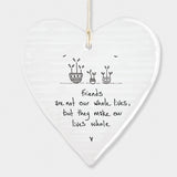 East of India Heart - Friends Make Our Lives Whole