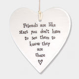 East of India Heart - Friends are Like Stars
