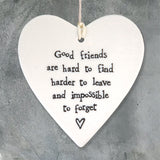 East of India Heart - Good Friends are Hard to Find