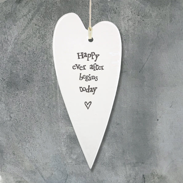 East of India Long Heart - Happy Ever After