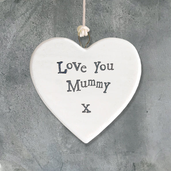 East of India Love You Mummy Heart - Small