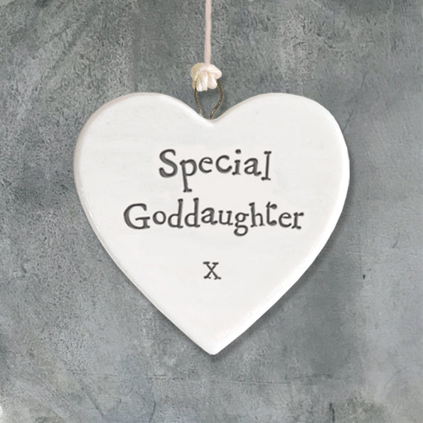 East of India Special Goddaughter Heart - Small