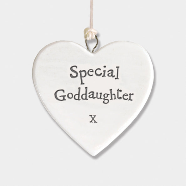 East of India Special Goddaughter Heart - Small