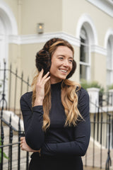 Faux Fur Ear Muff - Leopard