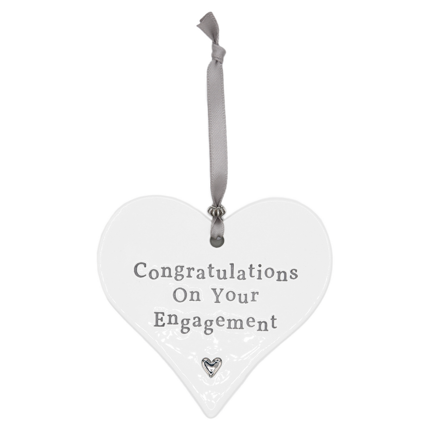 Engagement Ceramic Heart