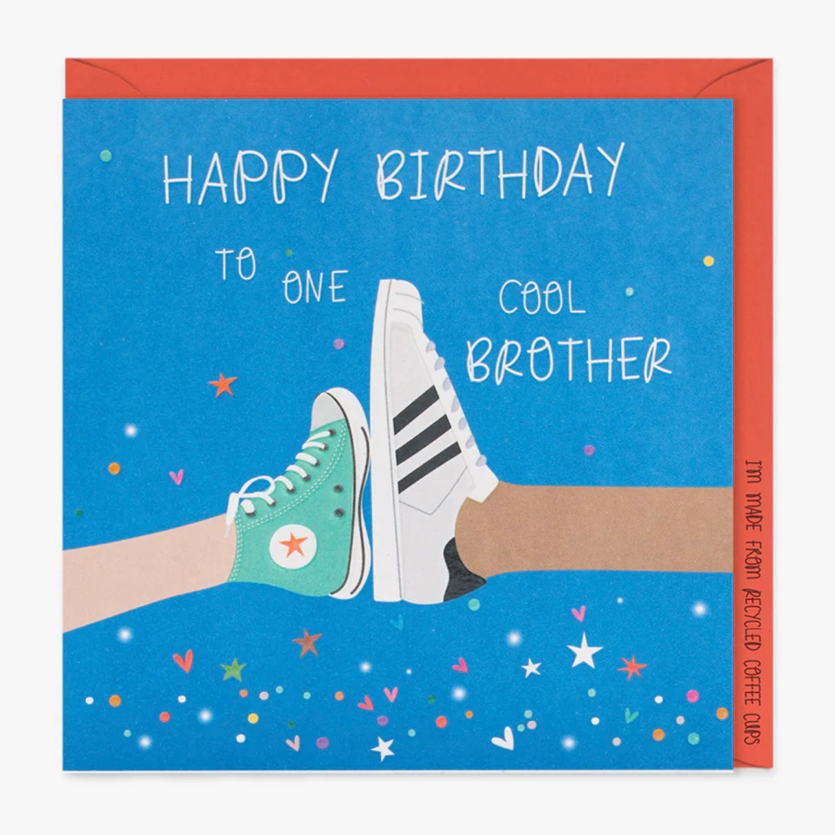 Brother Birthday Card - Trainers