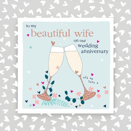 Molly Mae Wife Anniversary Card