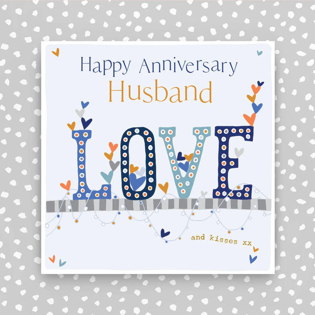 Husband Happy Anniversary Card