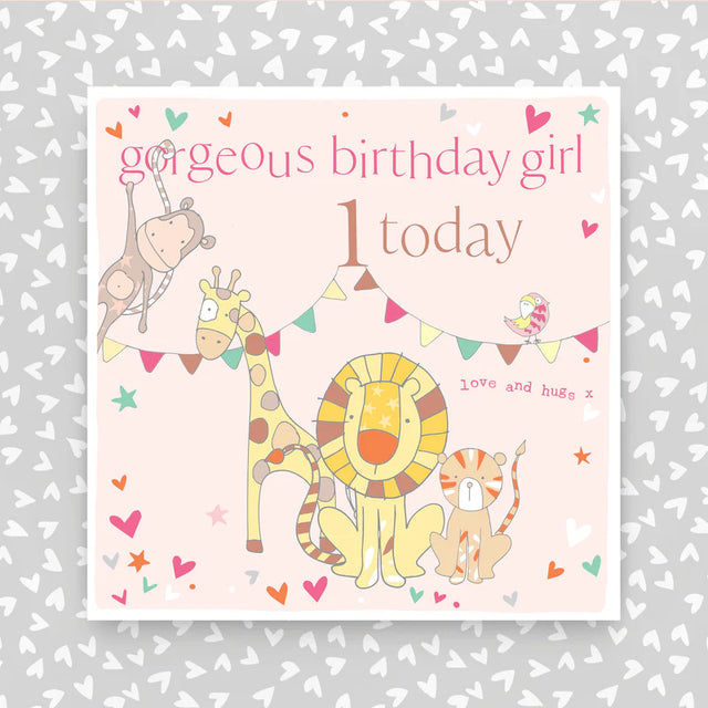 Birthday Girl 1 Today Card