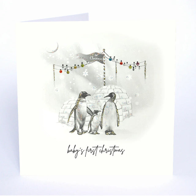 Baby's First Christmas Card