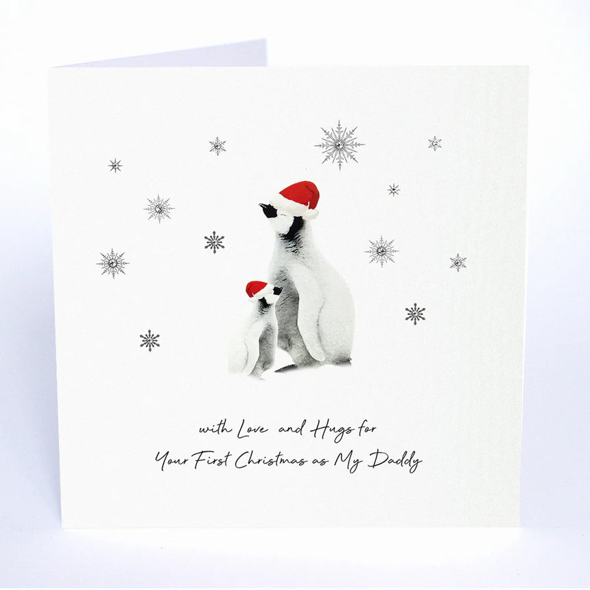 Five Dollar Shake Daddy First Christmas Card