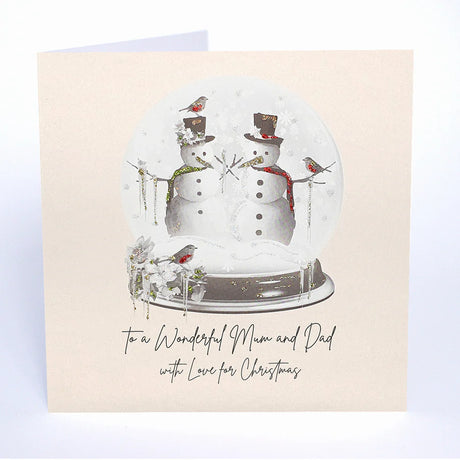 Five Dollar Shake Mum & Dad Christmas Card