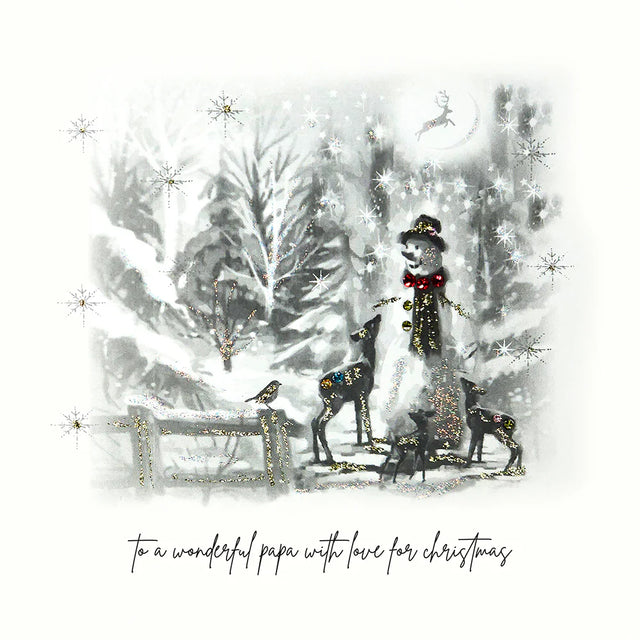 Papa Christmas Card