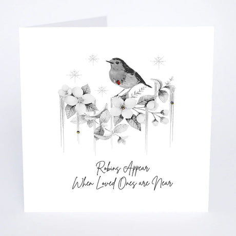 Five Dollar Shake Robins Appear Christmas Card