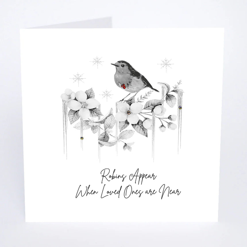 Five Dollar Shake Robins Appear Christmas Card