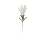 Spike Style Foam White Flower 95cm