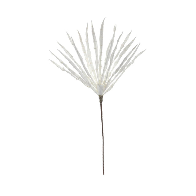 Bamboo Style Foam White Flower 135cm
