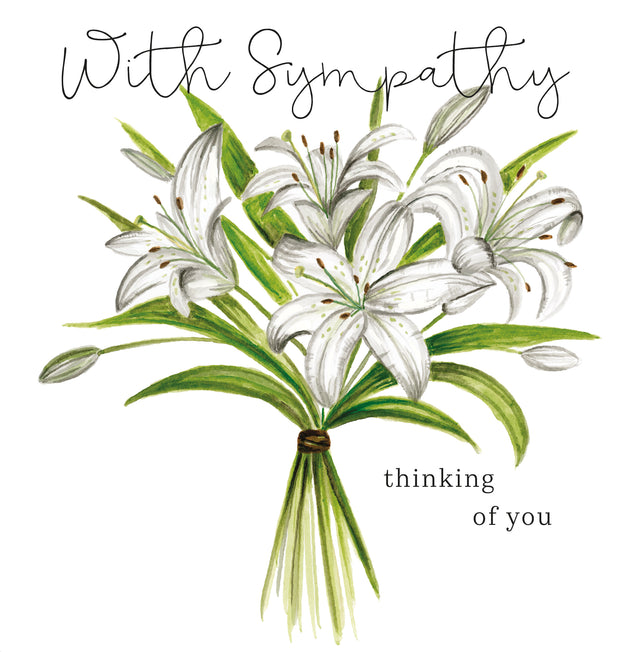 With Sympathy, Thinking Of You Card