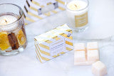 Stoneglow Seasonal - Festive Wishes - Orange, Cinnamon & Clove Soy Wax Melt