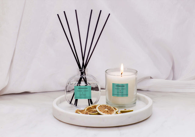 Stoneglow Fresh Linen & Citrus Fragrance Oil