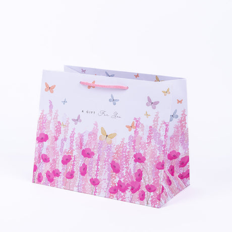 Belly Button Giftware For You Pink Butterfly Gift Bag Mediu