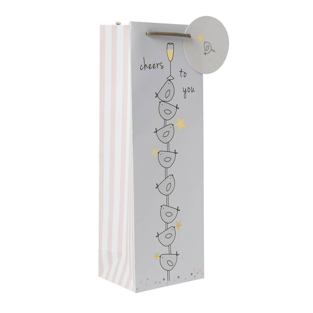 BB Robin Bottle Gift Bag