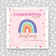 Molly Mae Christening Girl Card