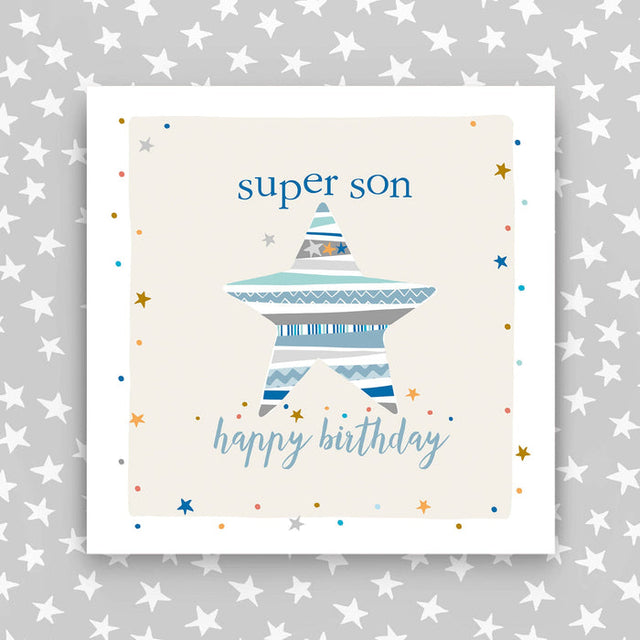 Molly Mae Son Birthday Card