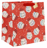Rainbow Santa Gift Bag - Shopper