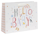 Hello Baby Pink Gift Bag - Large