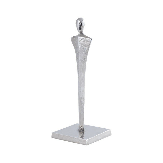 Nickel Metal Figurine Sculpture 36cm