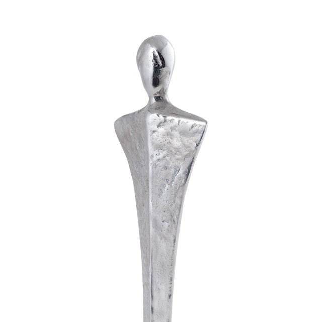 Nickel Metal Figurine Sculpture 36cm