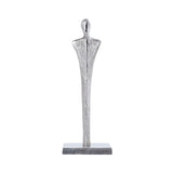 Nickel Metal Figurine Sculpture 36cm