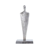 Nickel Metal Figurine Sculpture 29cm