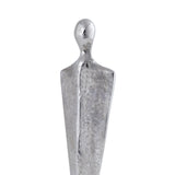 Nickel Metal Figurine Sculpture 29cm