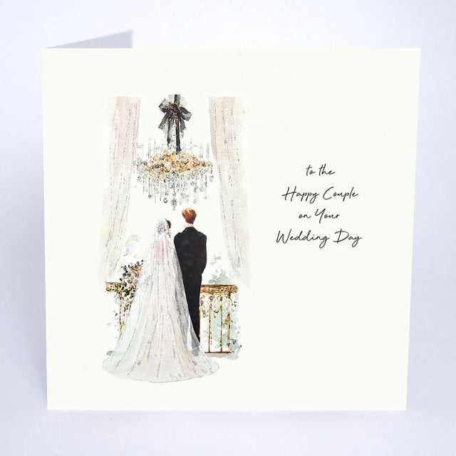 To The Happy Couple Wedding Day Card