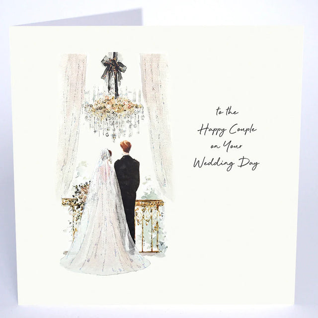 To The Happy Couple Wedding Card - Large