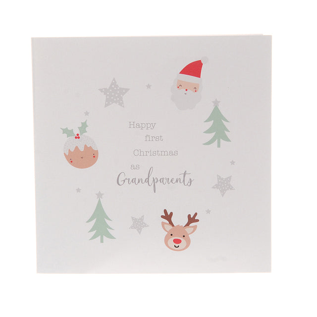 First Christmas as Grandparents Card