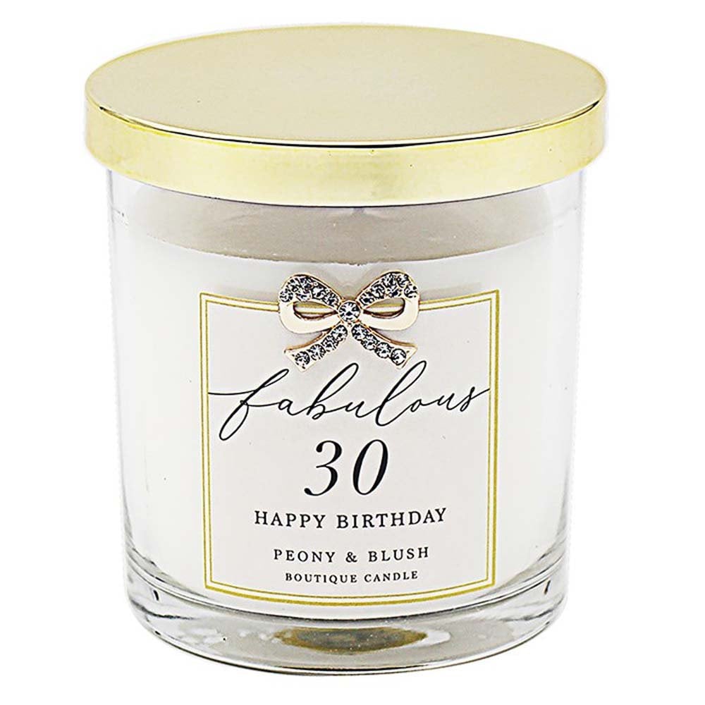 30th Birthday Candle