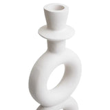 Hapax Cream Candle Holder