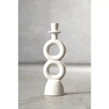 Hapax Cream Candle Holder