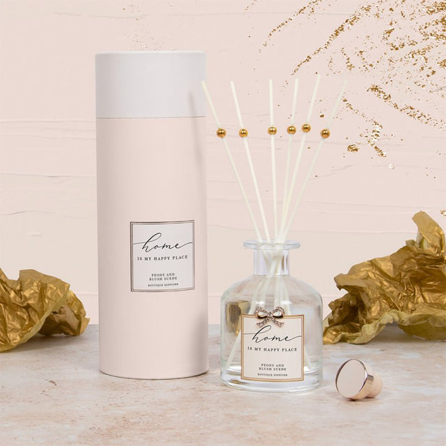 'Home' Reed Diffuser - Peony and Blush