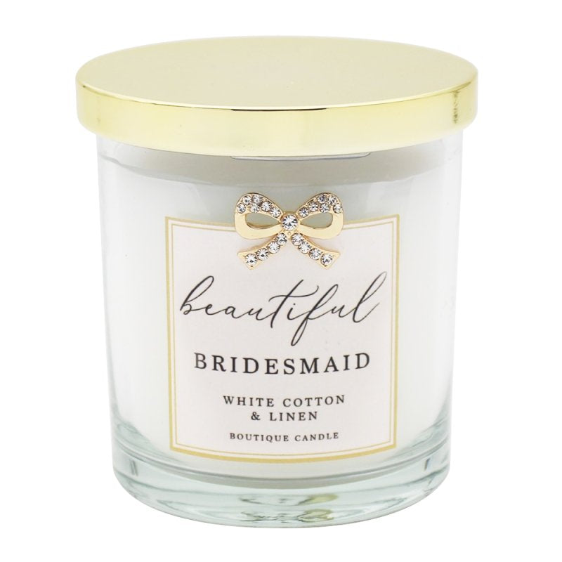 Beautiful Bridesmaid Candle