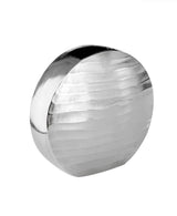 Silver Ripple Vase - Small