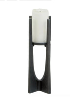Dante Black Candle Holder -  Small