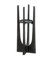 Dante Black Candle Holder -  Small